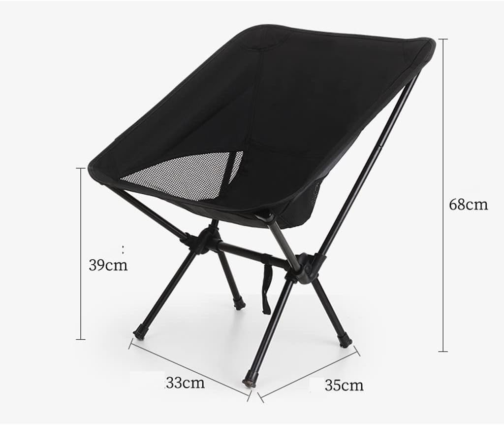 Miniatura 5 de Silla Plegable Playera Negra